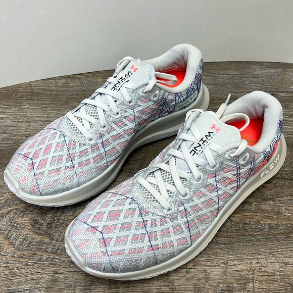 Women’s Under Armour Flow Velociti Prizm Running Shoes Size 9 - Picture 2 of 9